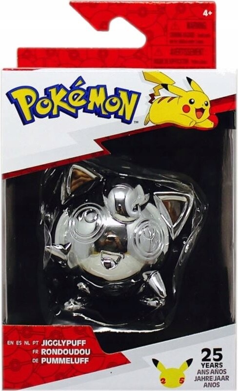 

Фигурка покемона, посвященная 25-летию Jigglypuff Jazwares Pokemon