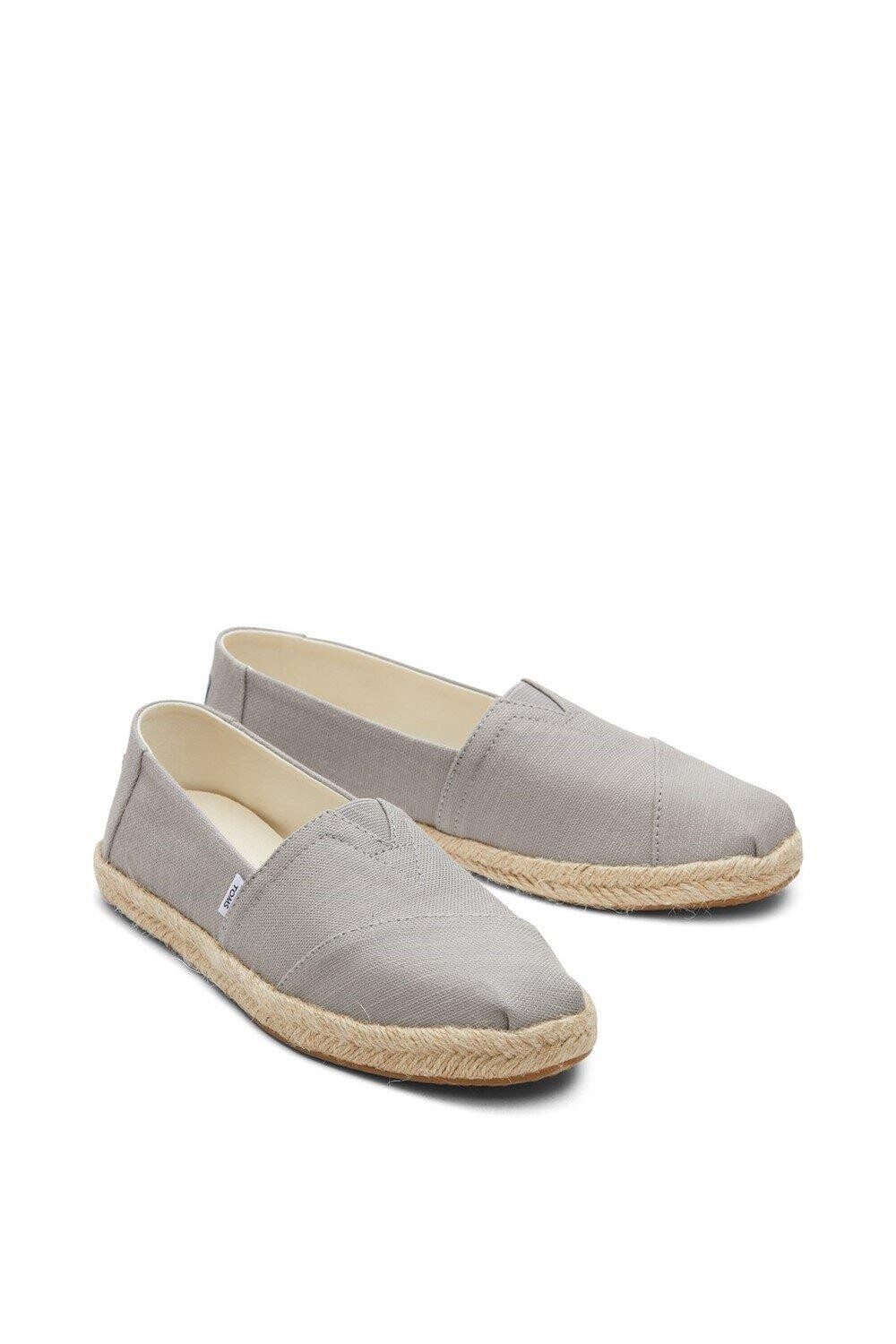 Туфли-слипоны Alpargata Rope' TOMS, серый