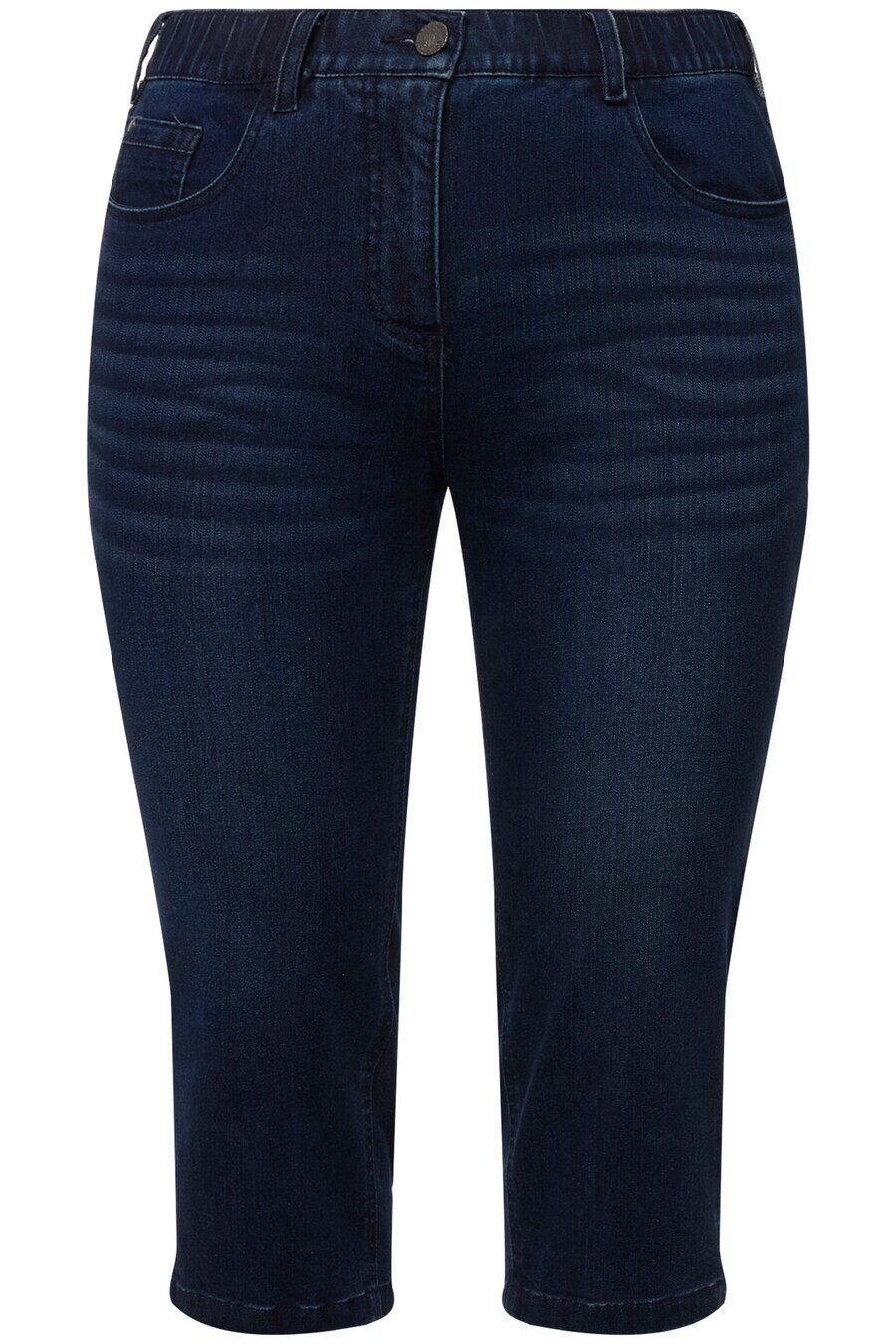 

Джинсовые шорты Ulla Popken Slim fit Jeans, синий деним