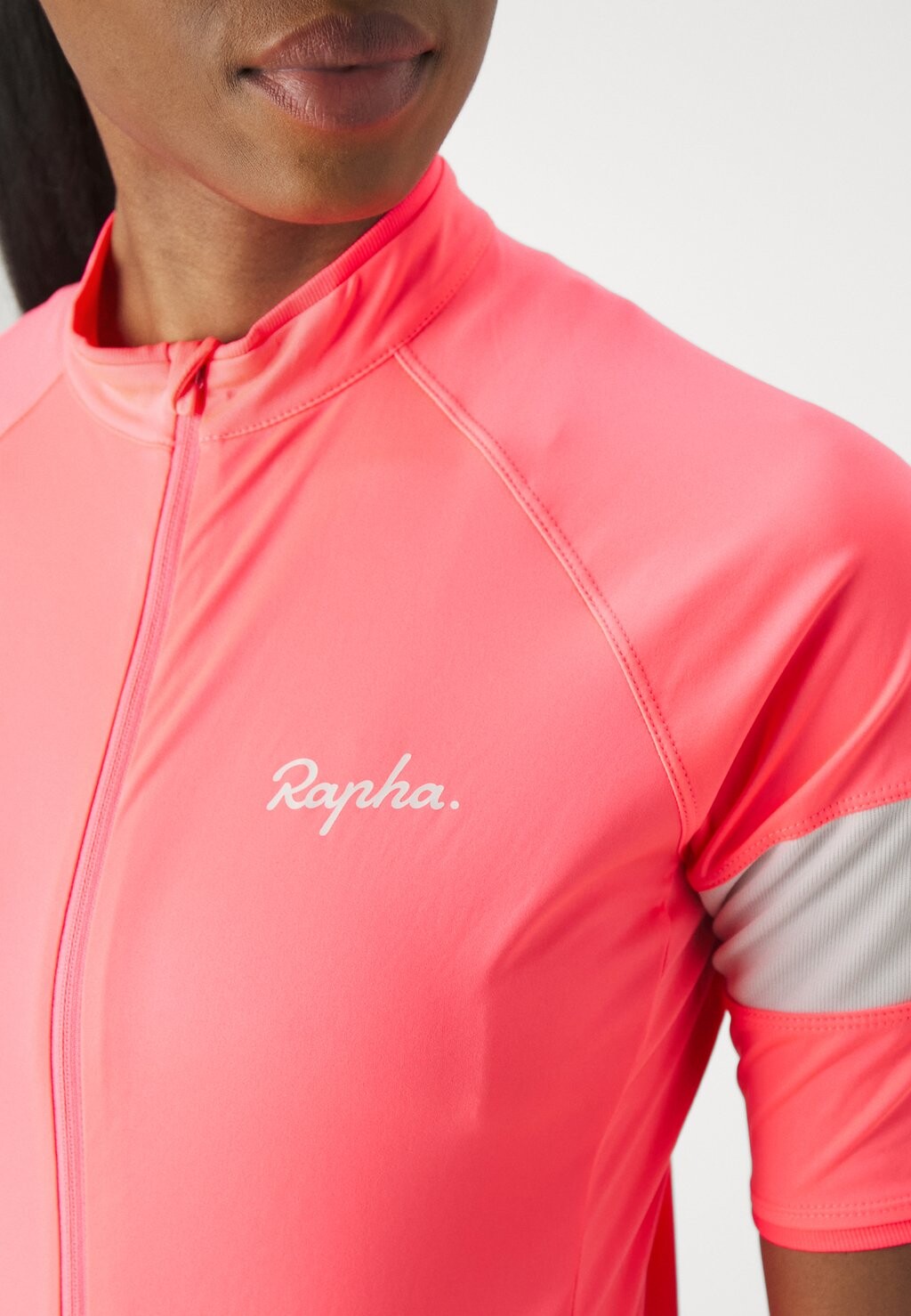 Велосипедный трикотаж WOMENS CORE Rapha, неоновый розовый