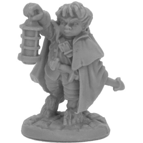

Миниатюра Reaper Bones Black: Bergamot, Halfling Scout