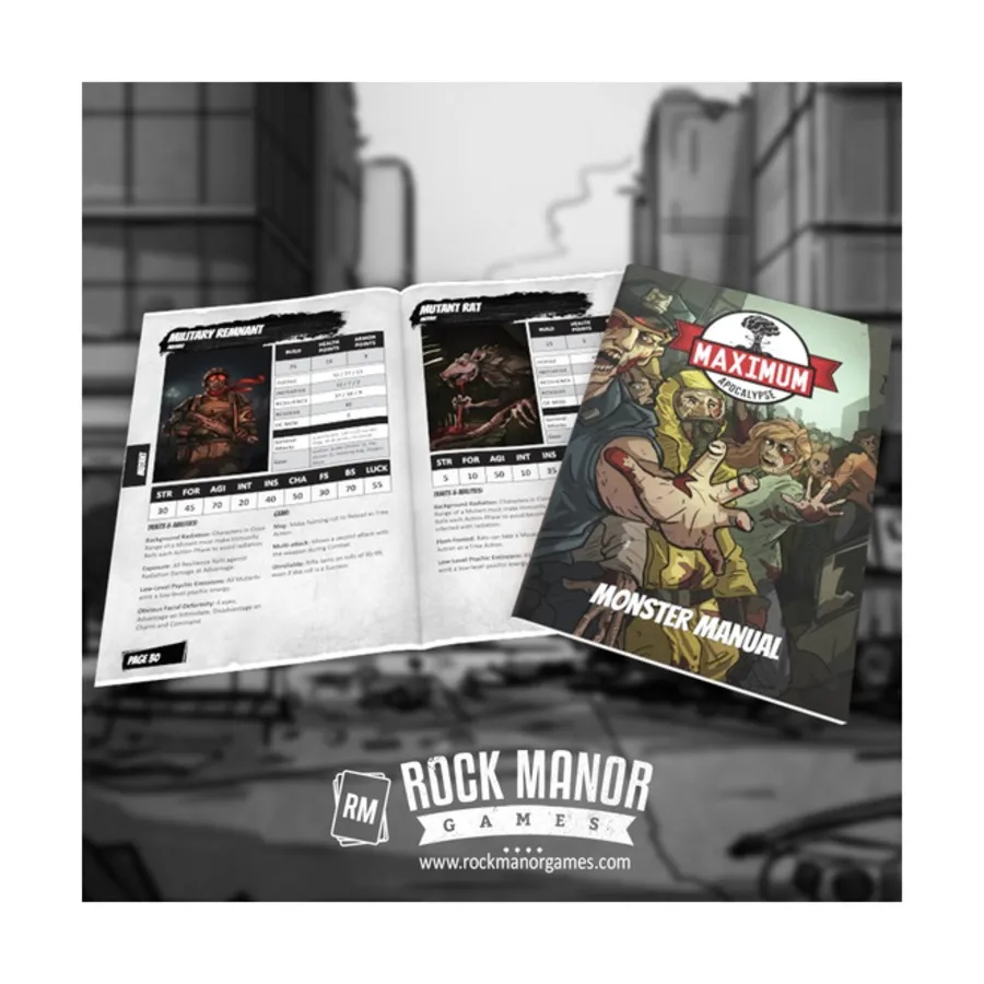 

Maximum Apocalypse RPG - Monster Manual, Maximum Apocalypse RPG, мягкая обложка