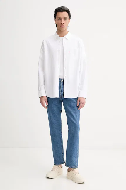 Джинсы свободного кроя 501 Levi's, синий — фото 2