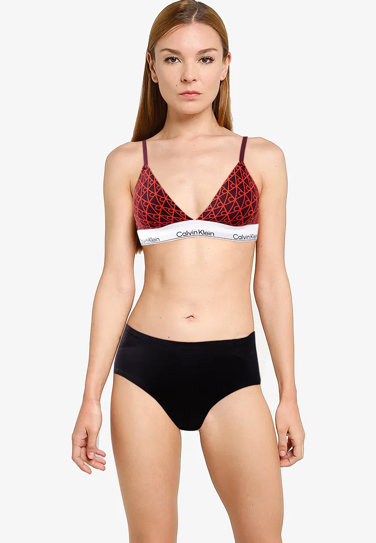 Трусы треугольные, lightly lined, Calvin Klein — фото 4