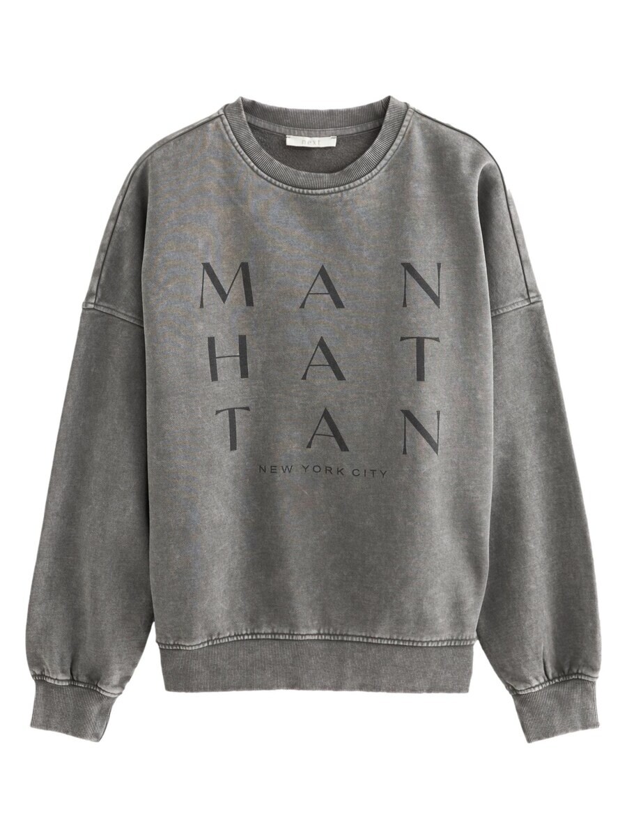 

Свитер Next Sweatshirt Manhattan City, серый