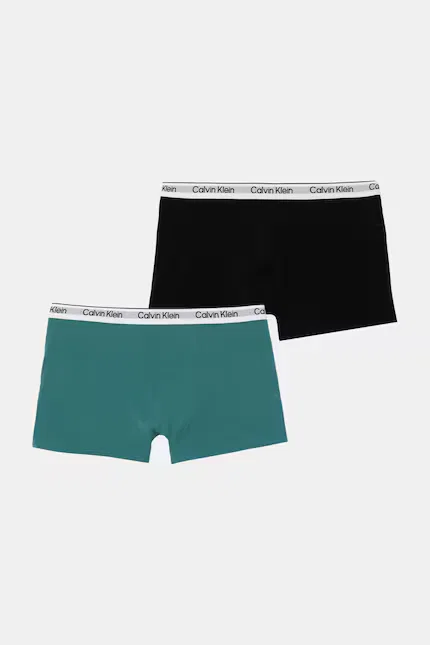 Боксеры детские хлопковые Calvin Klein Underwear, бирюзовый