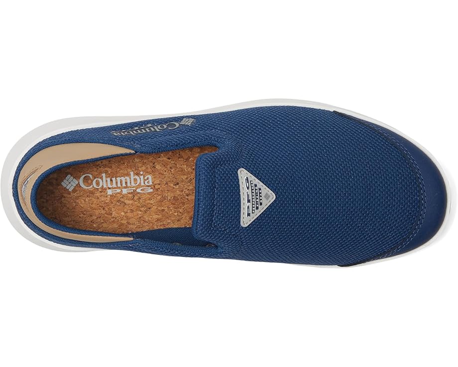 Мужские лодочные туфли Columbia Boatside Vent PFG, Carbon/Beach — фото 2