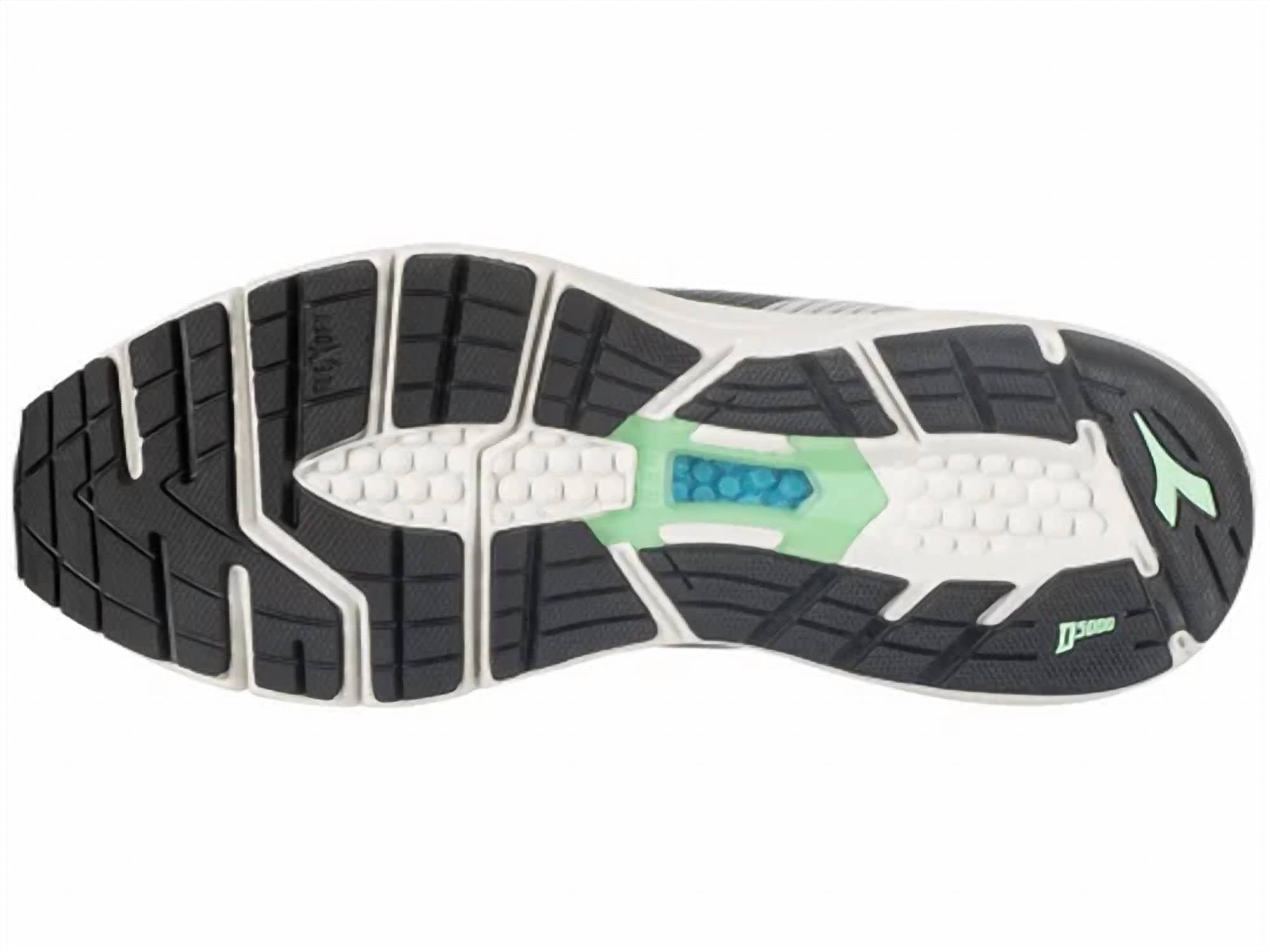 Мужские кроссовки Mythos Blushield - средняя ширина, сплав, сталь, серый, черный Diadora — фото 4