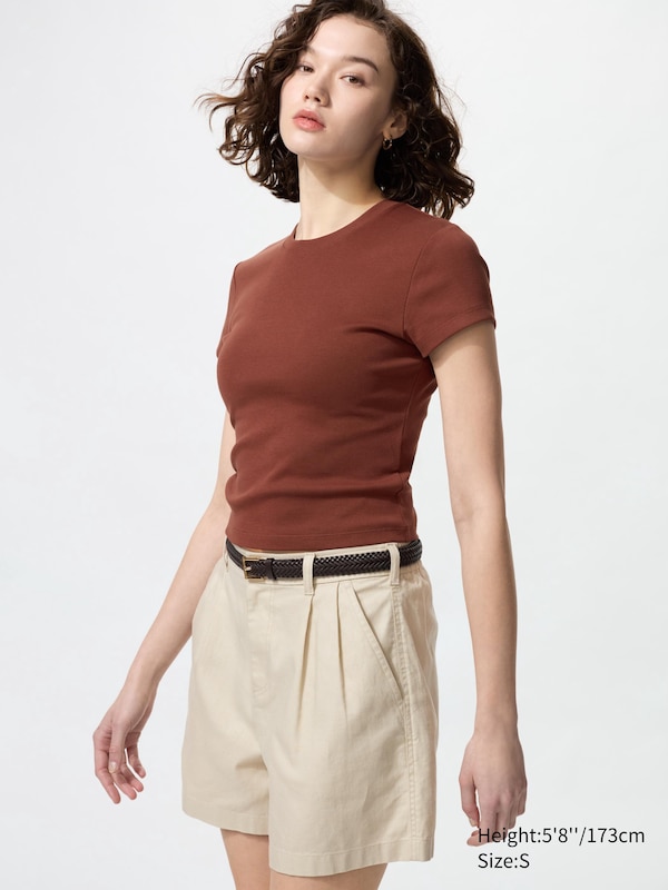

Мини футболка Uniqlo, оранжевый