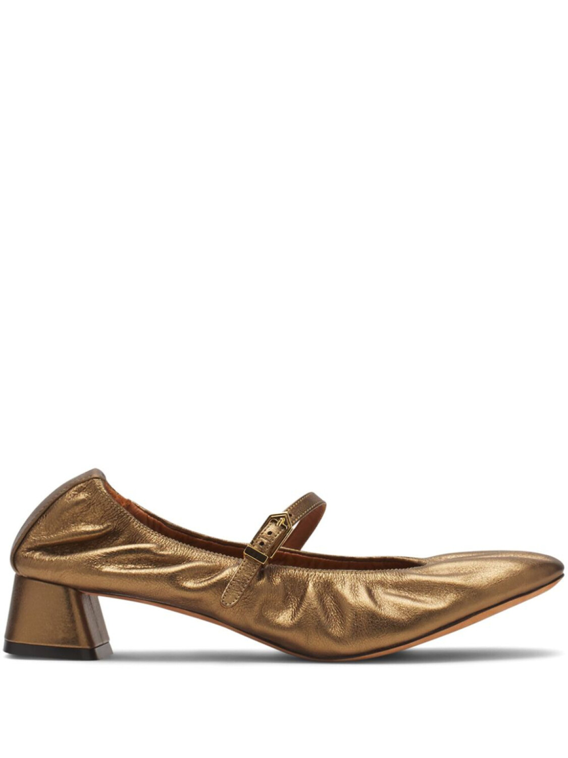 Lanvin балетки Ballerina, коричневый