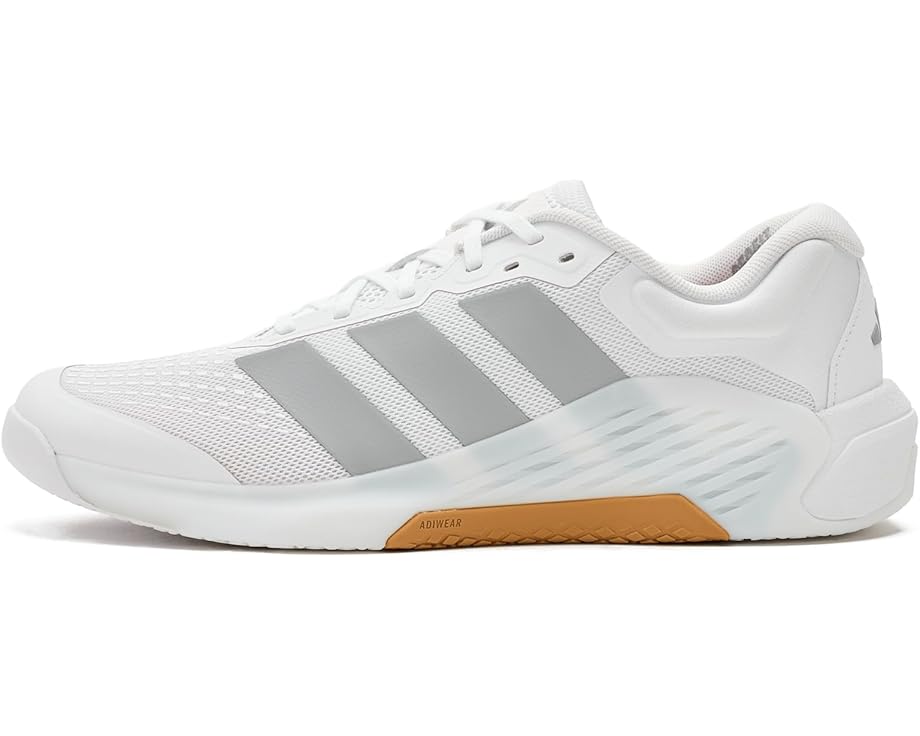 Мужские кроссовки для тренировок Adidas Dropset 4 Power Trainer, White/Halo Silver/White — фото 3