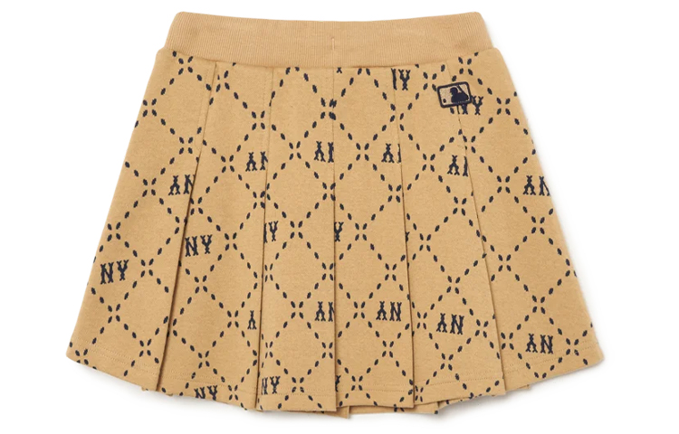 MLB KIDS Юбка для детского низа beige yellow kids — фото 3