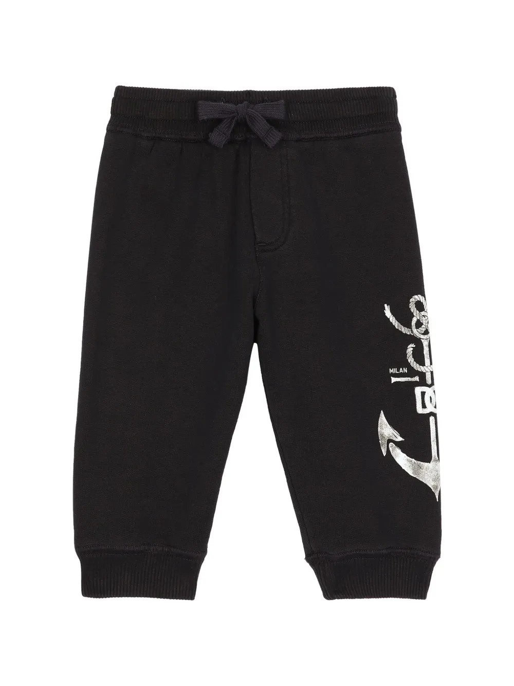 

Спортивные брюки с логотипом Dolce & Gabbana Kids, черный
