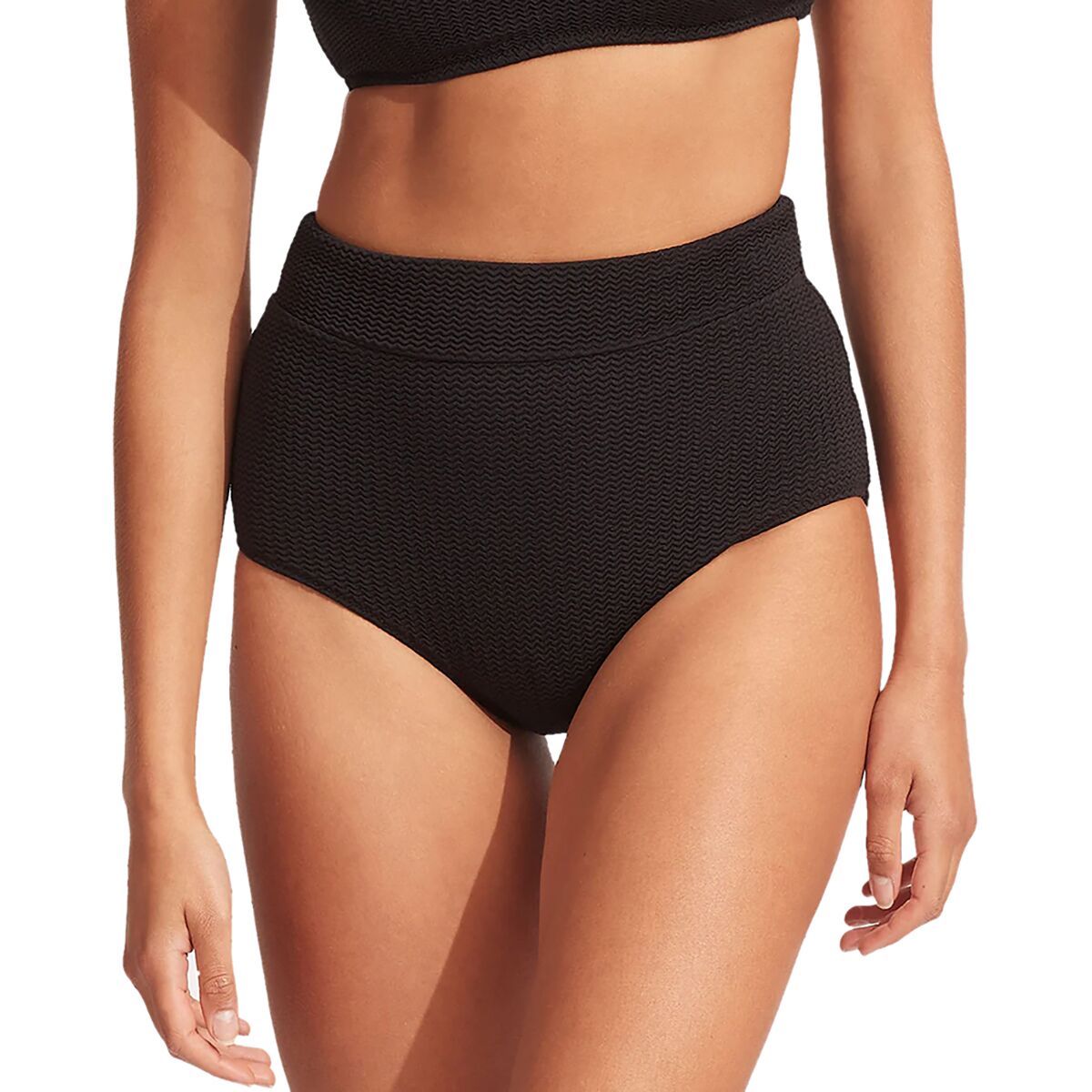 

Брюки с высокой посадкой Seaside soiree Seafolly, черный