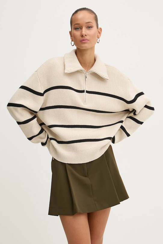 

Свитер Hollister Co., бежевый