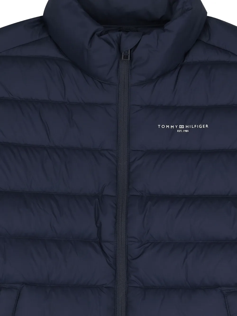 Утепленная куртка с логотипом Tommy Hilfiger Junior, синий — фото 3