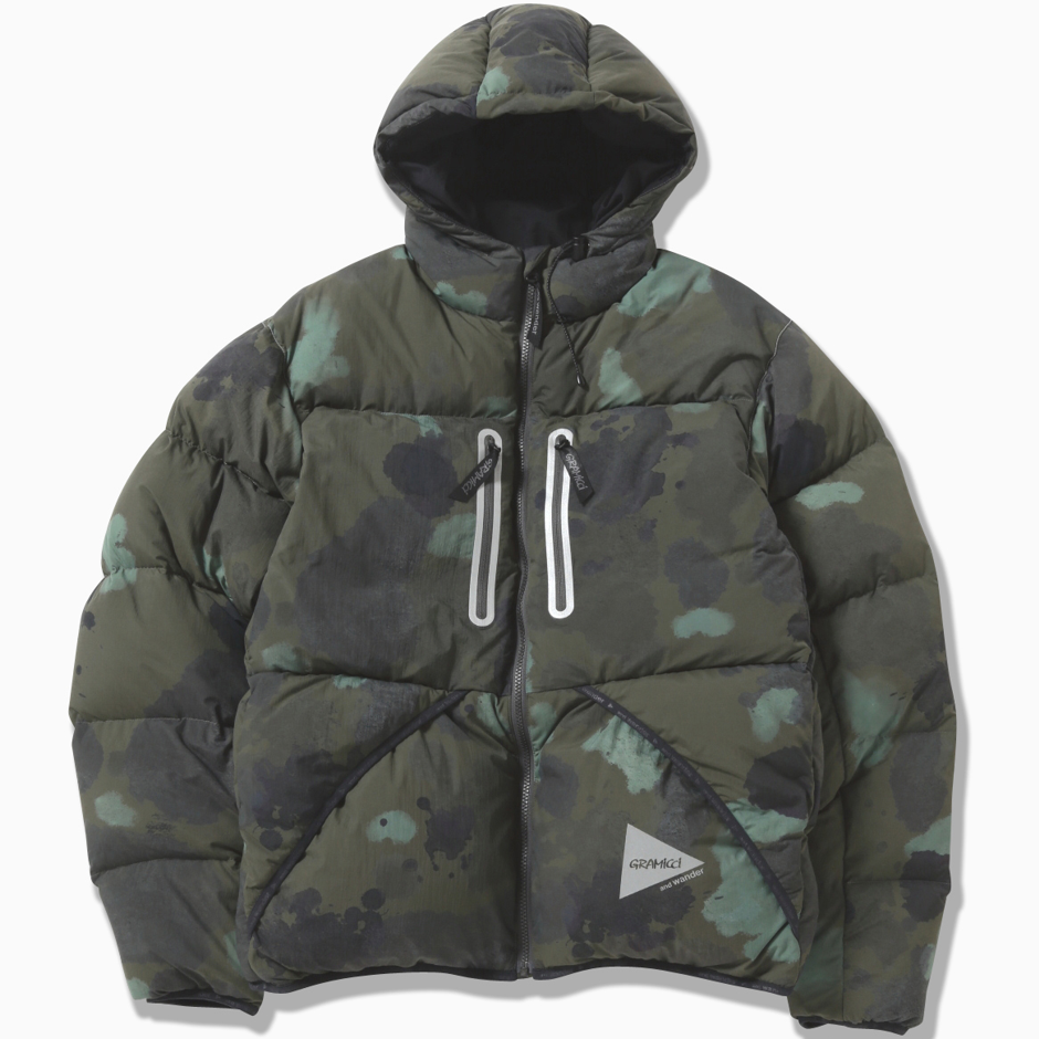 

Gramicci Куртка-пуховик с принтом логотипом X, Camouflage Print