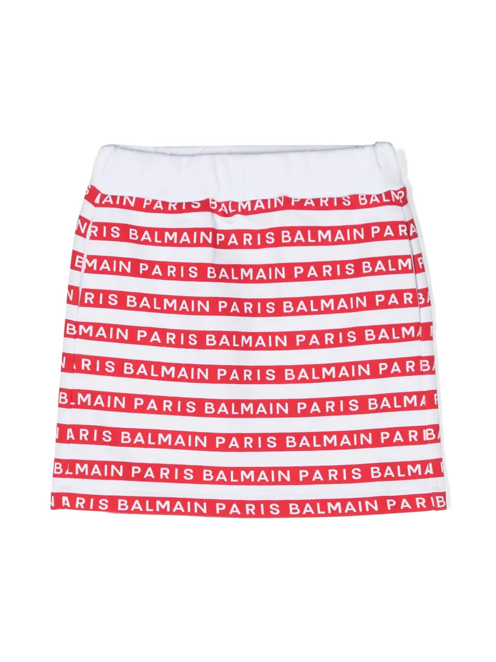 

Юбка с логотипом Balmain Kids, белый