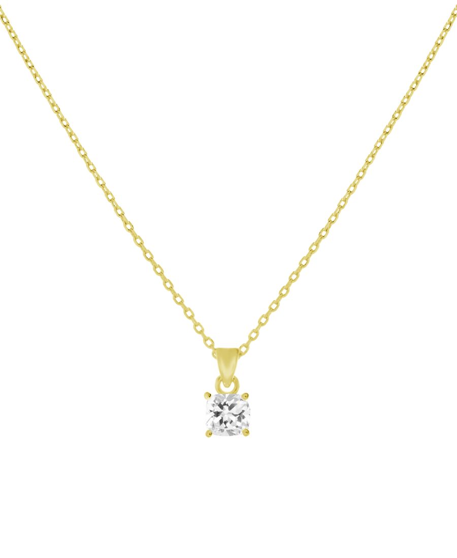 

Подвеска-солитер с кубическим цирконием, длина 40 см + удлинитель 5 см, с золотым покрытием And Now This, Gold