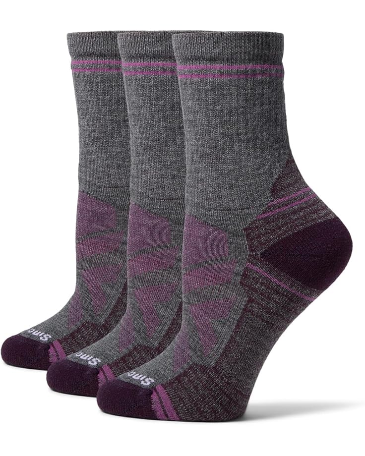 

Носки Smartwool Hike Full Cushion Crew Socks 3 Pack, цвет Medium Gray