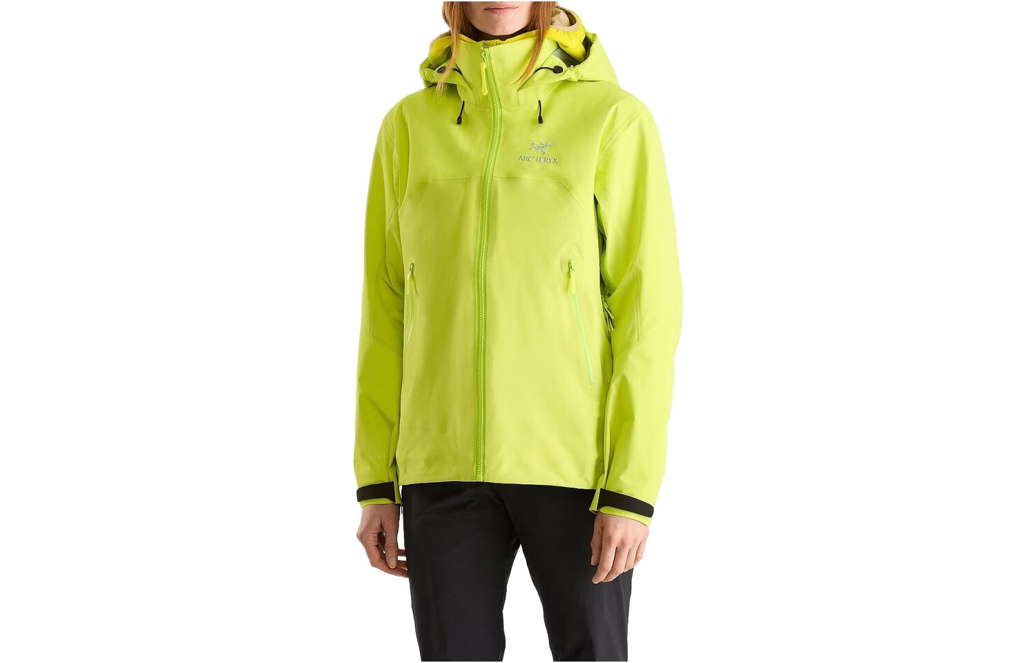 Arcteryx Женская уличная куртка, Ритм Желтый/Отступление — фото 3