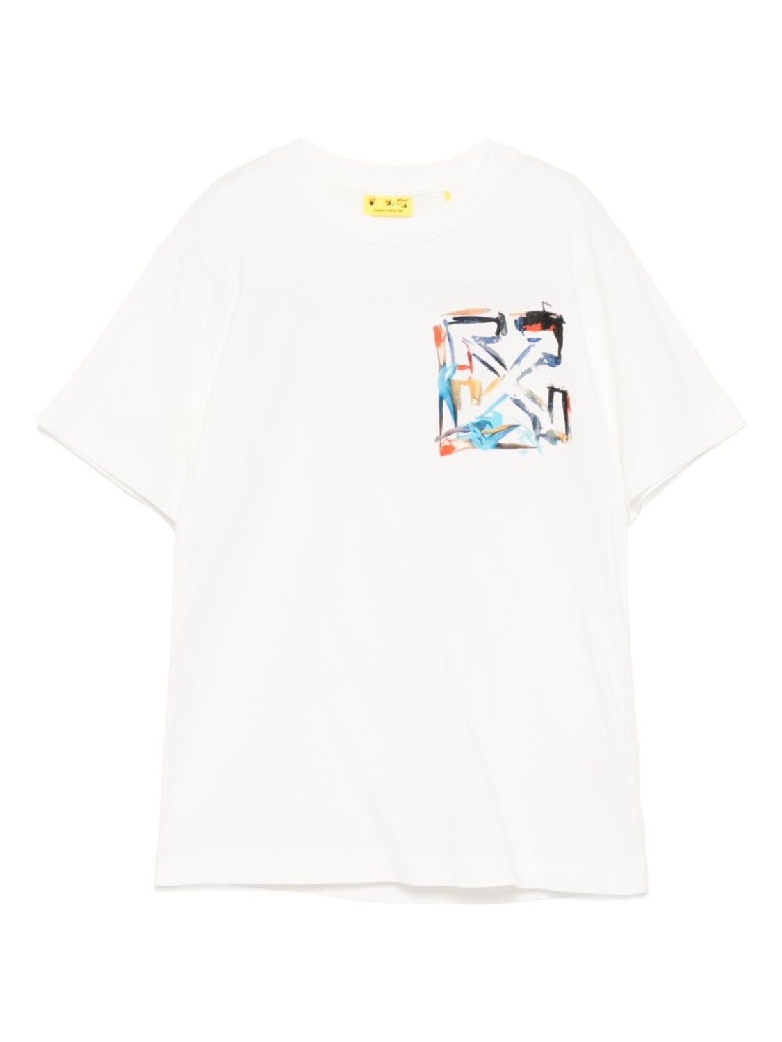 

Off-White Kids футболка Watercolour, белый