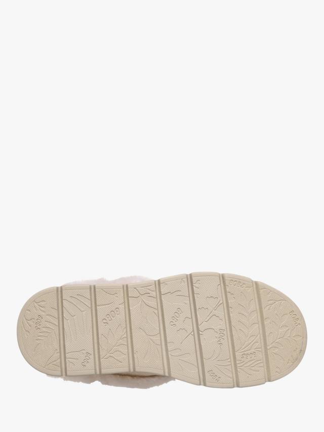BOBS Keepsakes Lite Cosy Blend тапочки Skechers, Off White — фото 3