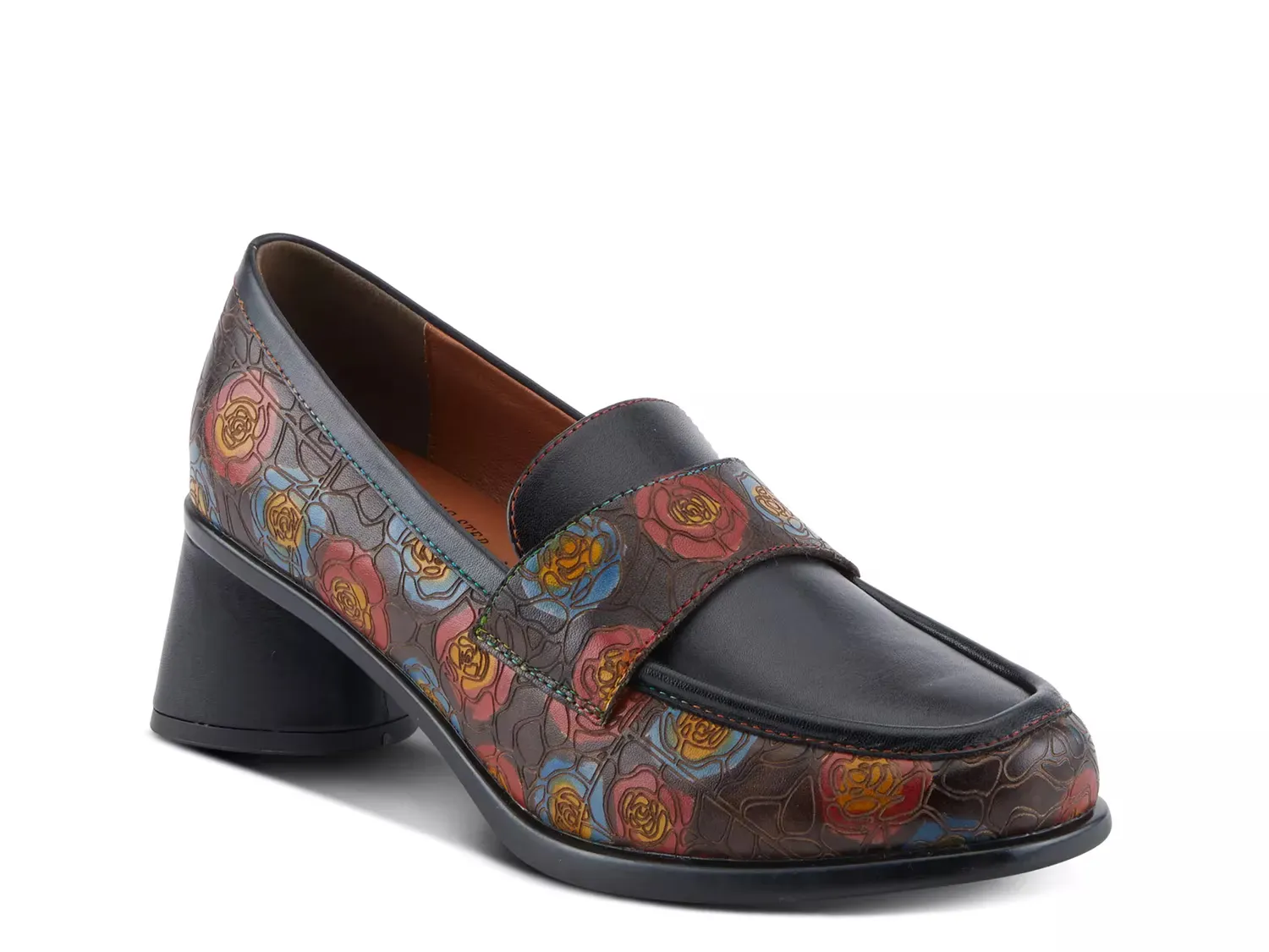 Лоферы Rivoire L'Artiste, Black/Multicolor