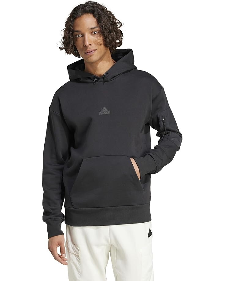 

Худи adidas City Escape Hoodie, черный