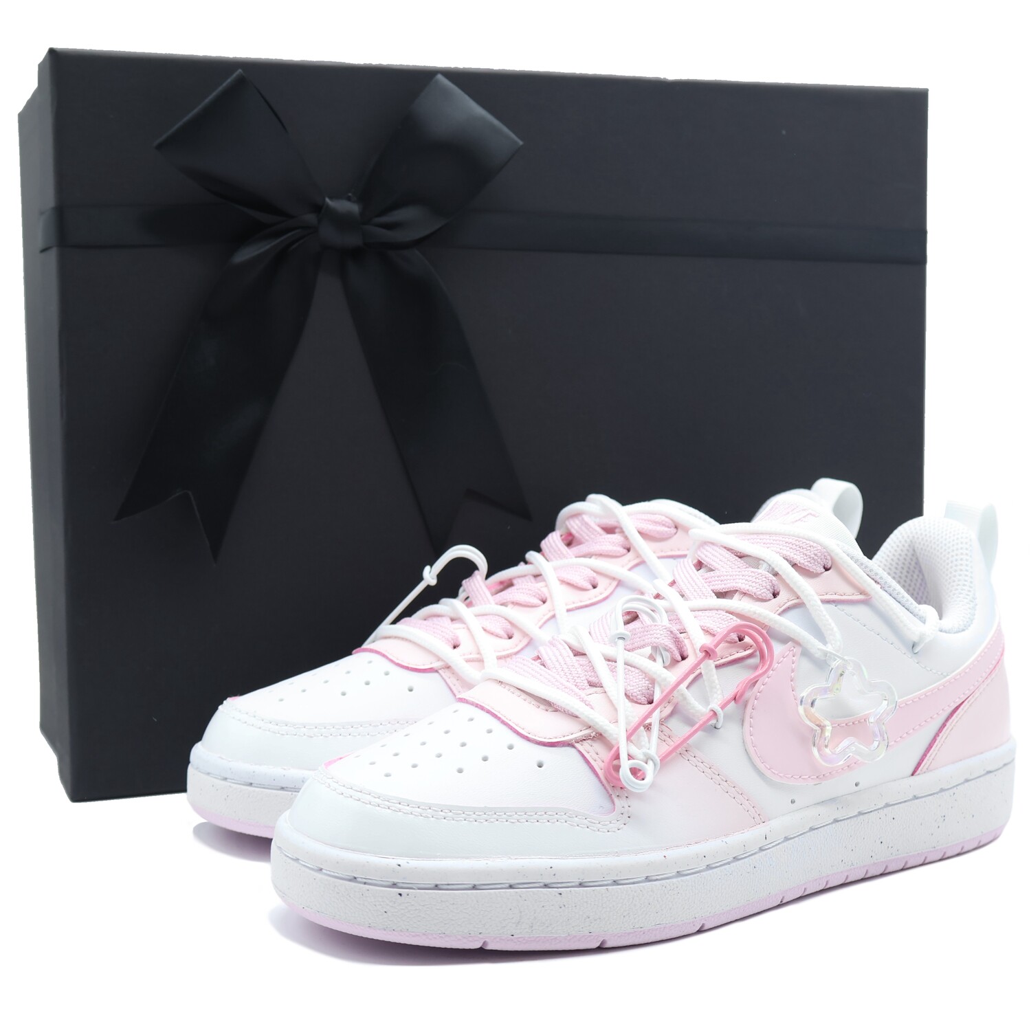 

Женские кроссовки для скейтбординга Nike Court Borough Low, Pink
