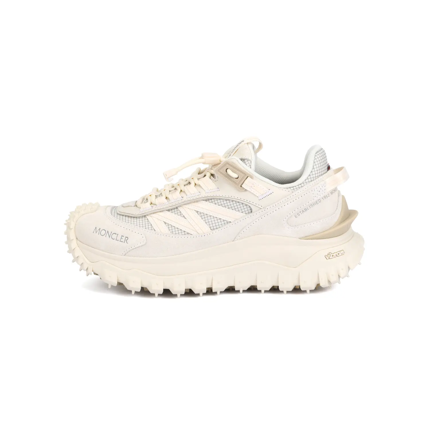 Moncler Кроссовки Trailgrip Low Top Casual, женские, светло-бежевые