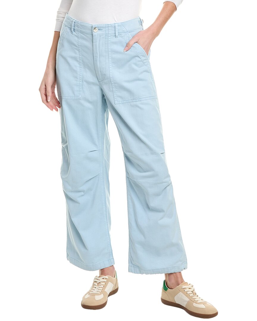 

Брюки из саржи Savannah rag & bone, синий
