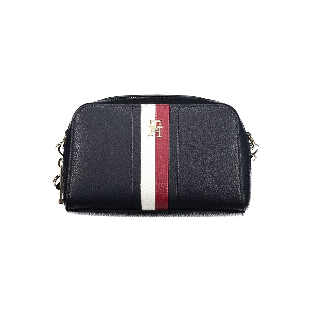 

Синяя полиэтиленовая сумка Tommy Hilfiger, синий