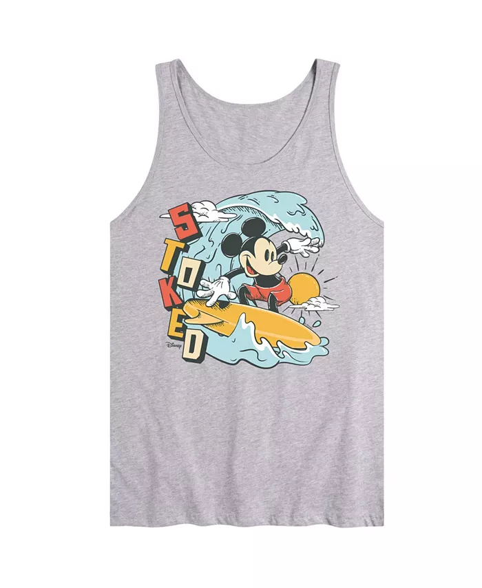 

Мужская майка-безрукавка Disney Mickey Surf Stoked AIRWAVES, серый