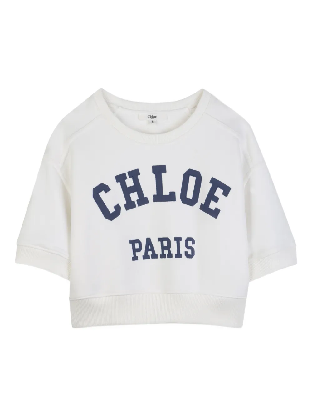 

Футболка с логотипом Chloé Kids, белый