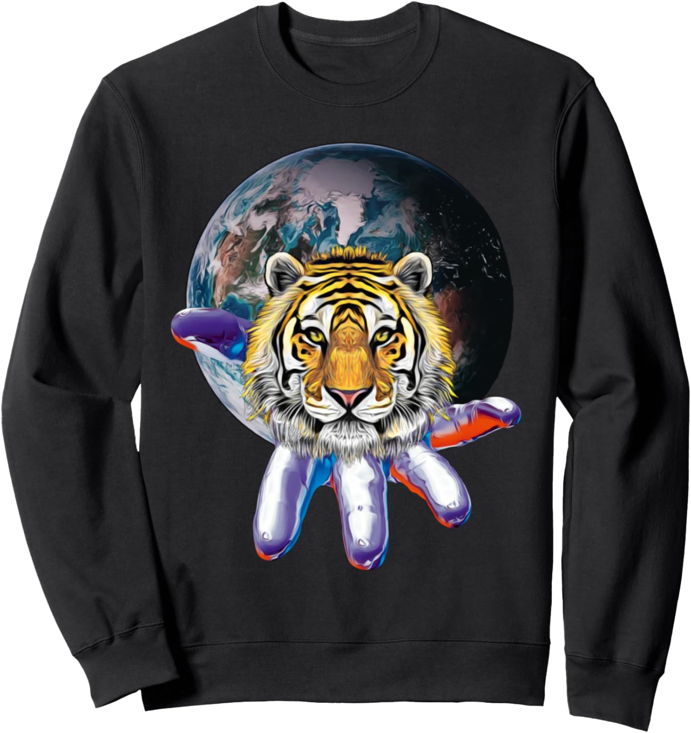 

Толстовка с изображением головы тигра, черная Tiger Head Tiger Big Cat Gift - Christmas Birthday, Черный, Толстовка с изображением головы тигра, черная Tiger Head Tiger Big Cat Gift - Christmas Birthday