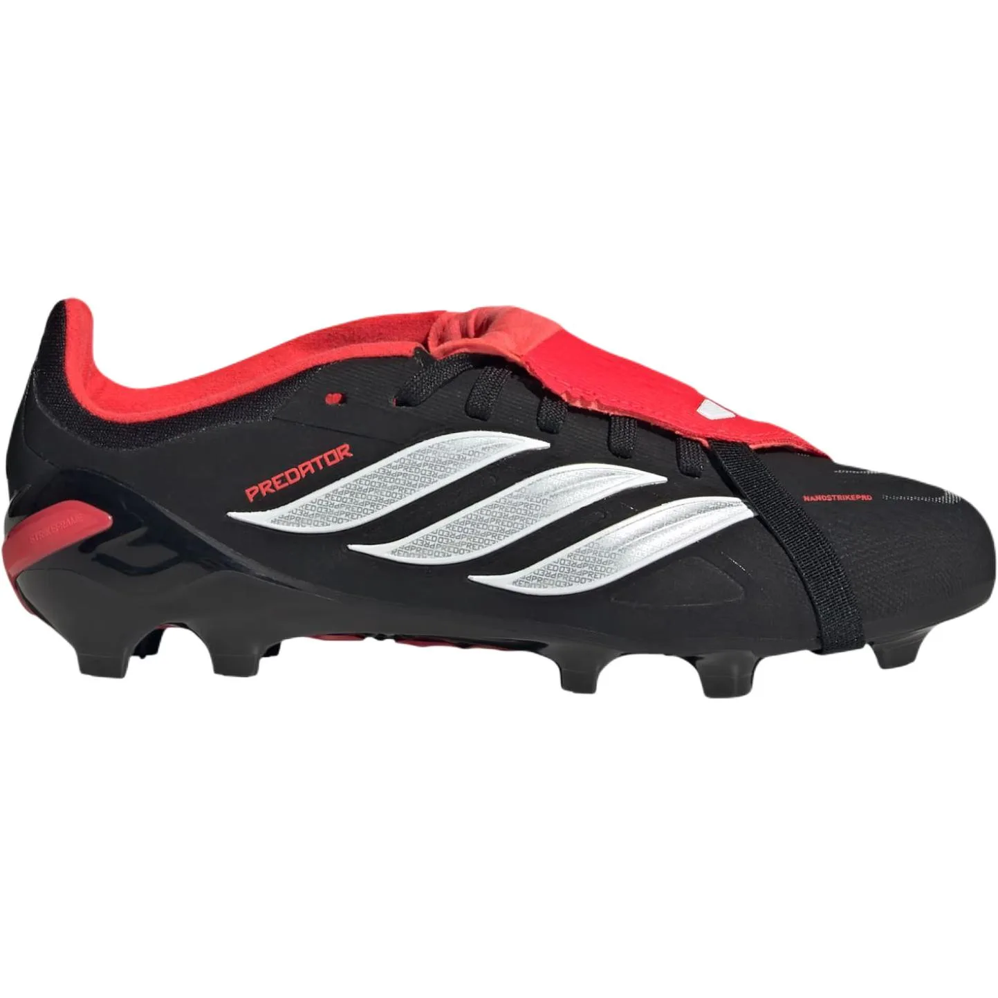 Adidas Кроссовки для футбола PREDATOR ELITE Low top черно-белые детские — фото 3