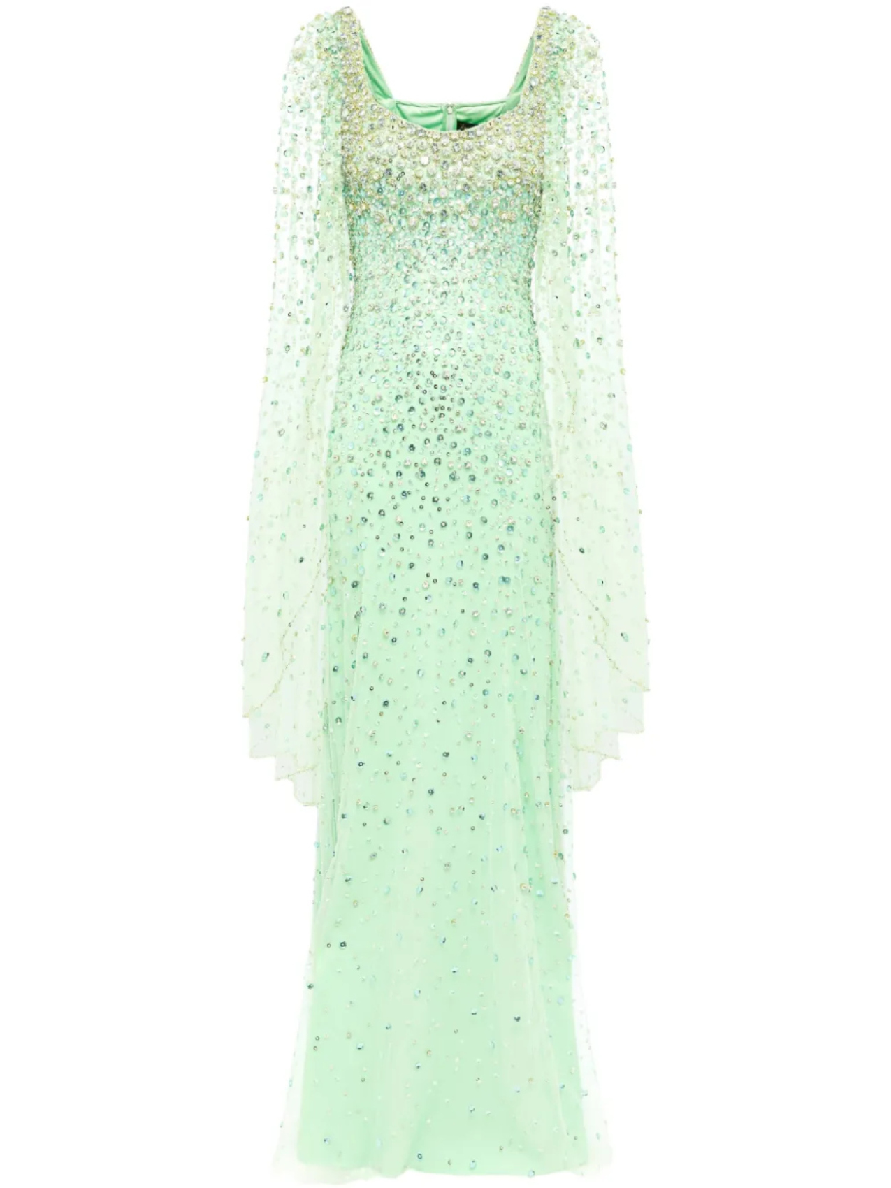 

Jenny Packham платье Angel Wing, зеленый