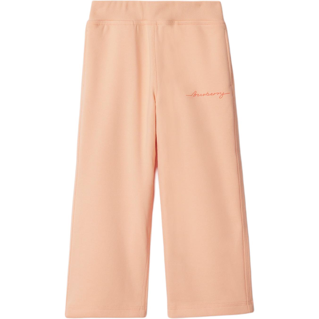 

Burberry Детские вязаные спортивные штаны FW24 Light Pink