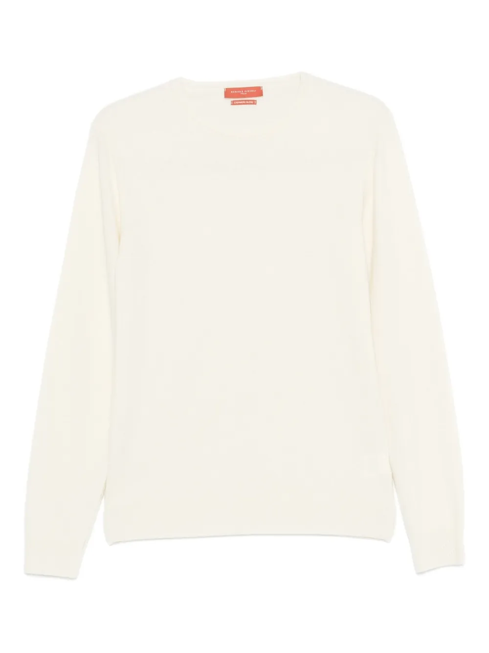 

Свитер с круглым вырезом Daniele Fiesoli, белый