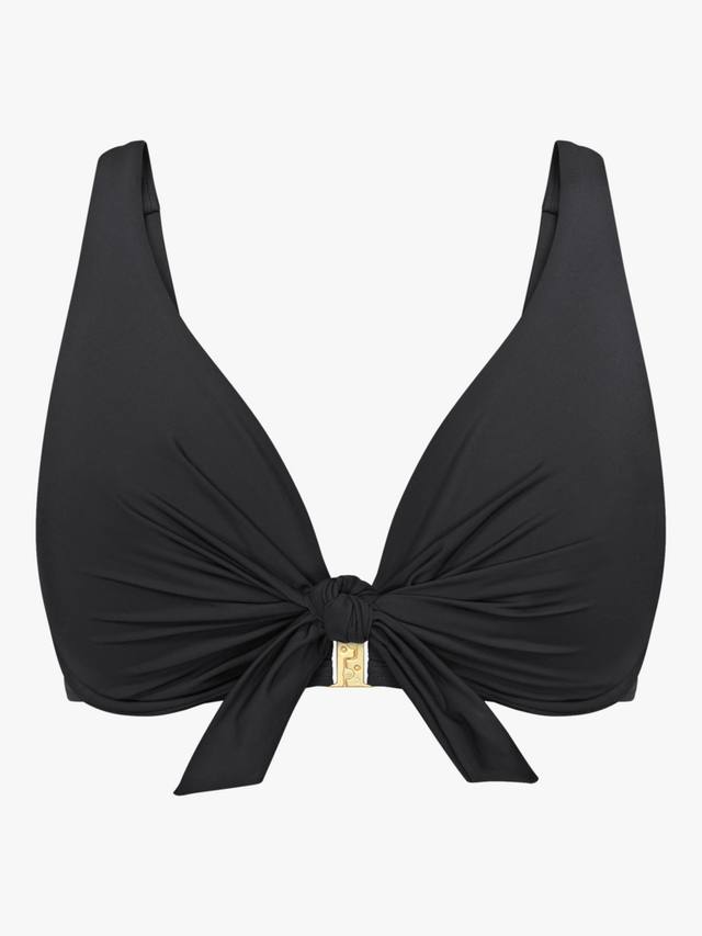 

Летний топ-бикини с косточками Twist Triumph, Black