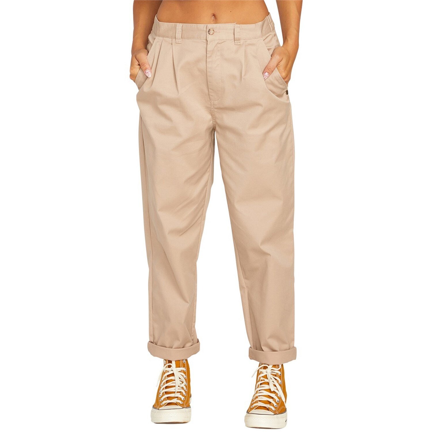 

Брюки Volcom Frochickie Trouser, серо-коричневый