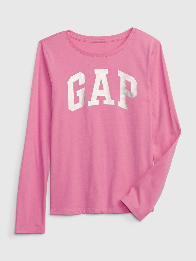 

Детская футболка с логотипом Gap, розовый