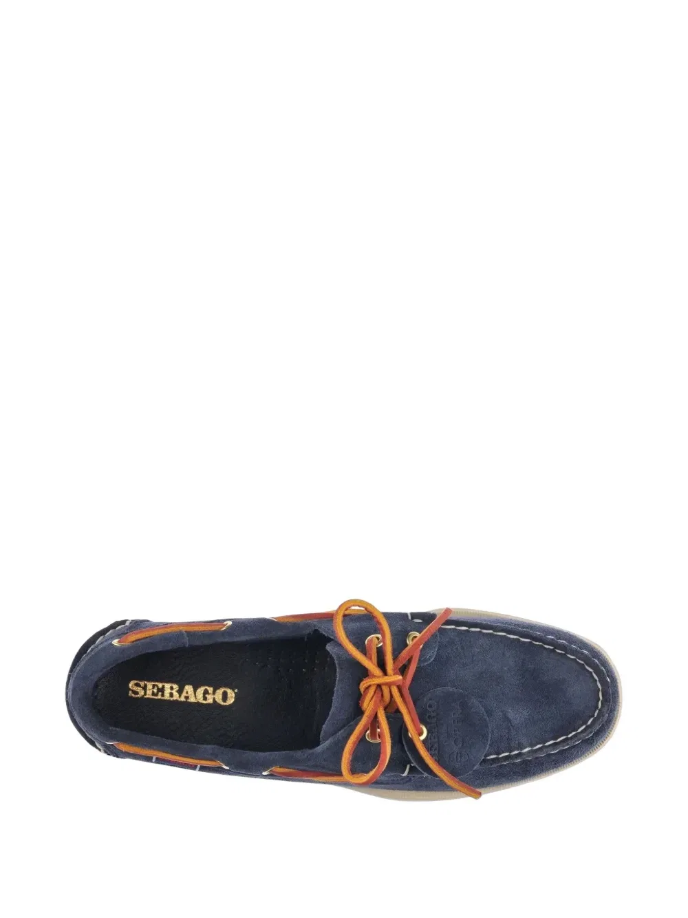 Топсайдеры Docksides из замши Sebago, синий — фото 3