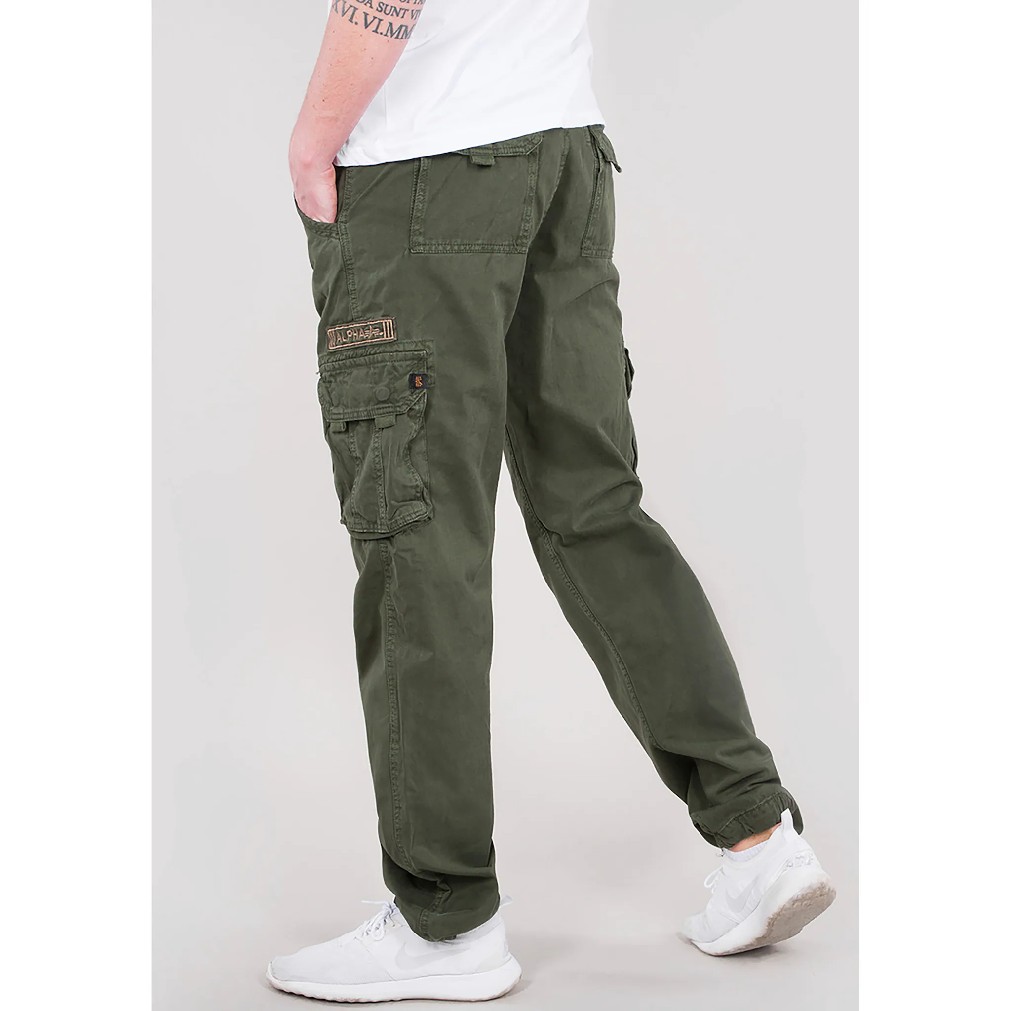 

Брюки-карго Alpha Industries "Jet Pant", оливковый
