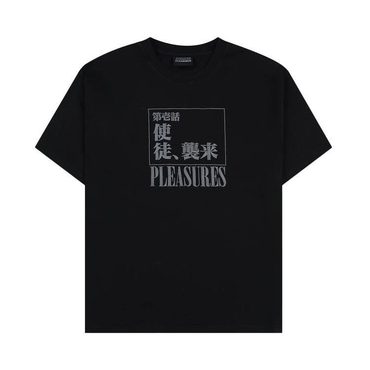 

Рубашка Pleasures Angel Attack Heavyweight Shirt, цвет Faded Black