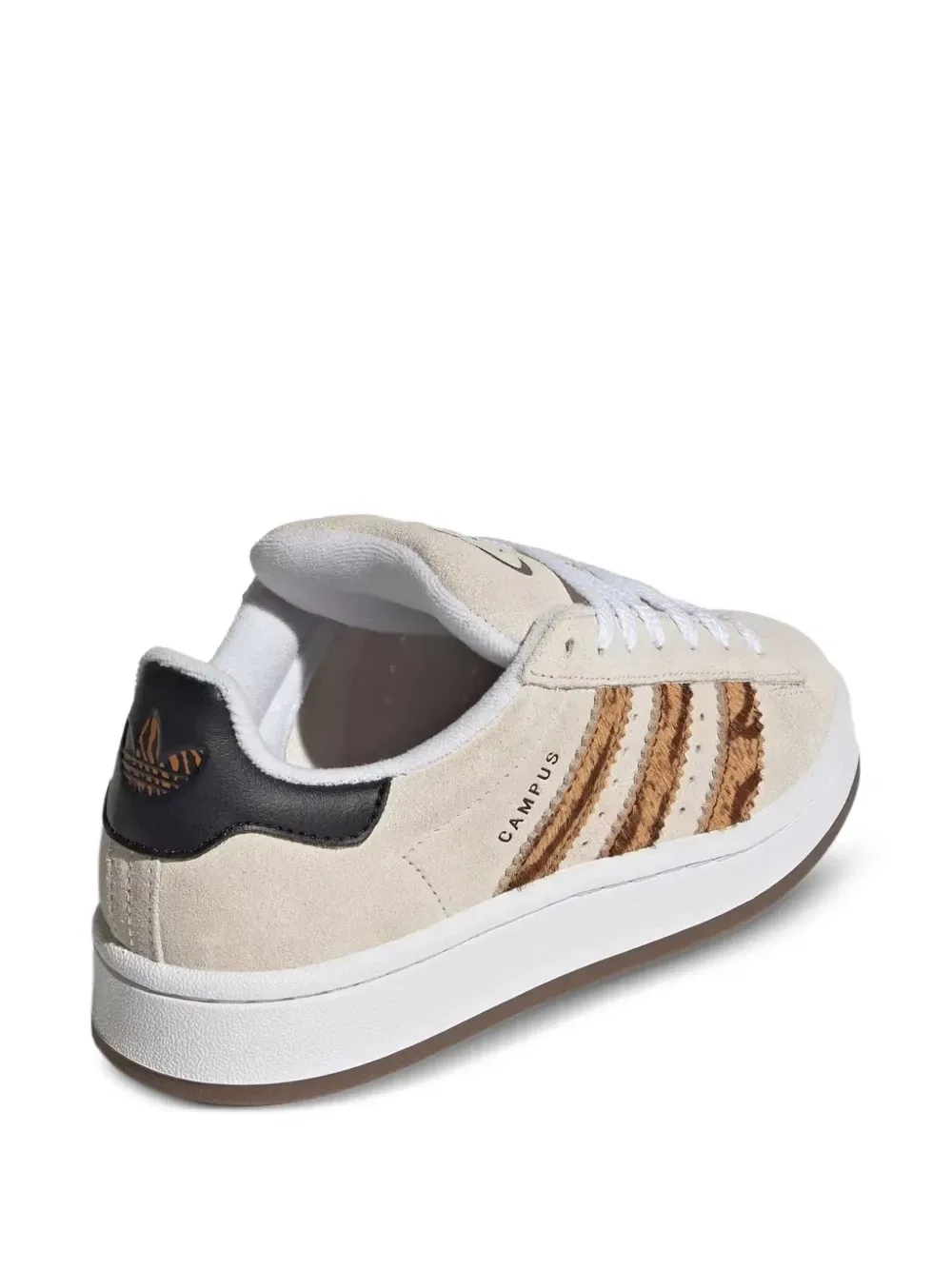 Кроссовки Campus 00s в полоску Adidas Kids, бежевый — фото 3
