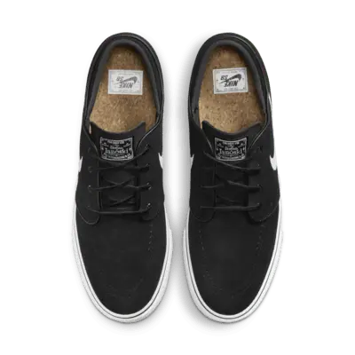 Кроссовки Nike SB Zoom Janoski OG+ Skate Shoes, цвет Black/Black/White/White — фото 4