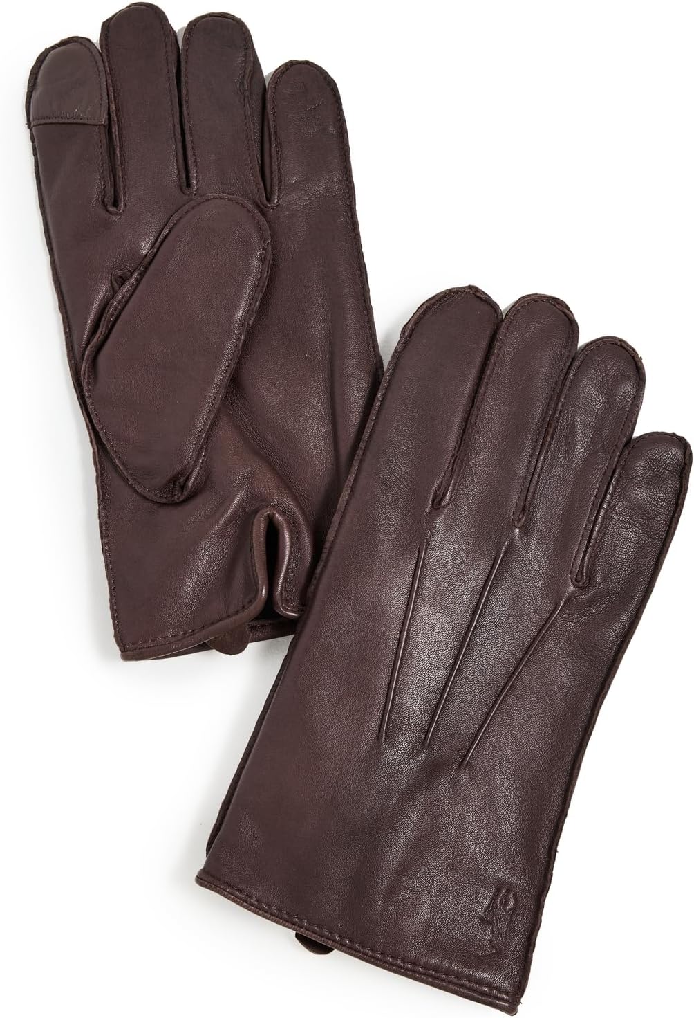 

Мужские водоотталкивающие перчатки Polo Ralph Lauren Nappa Touch, Dark Brown