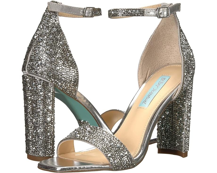 

Туфли Blue by Betsey Johnson Rina, серебряный